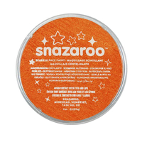 Snazaroo glitter orange face and body paint