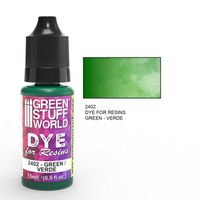 Resin dye - green
