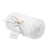 Plush fur 15cm x 1m white