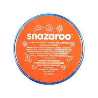 Snazaroo orange face and body paint