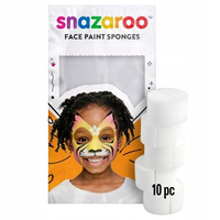 Semi Circle Makeup Sponges - 10pcs. - Snazaroo