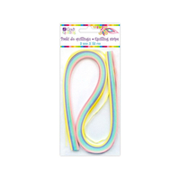 Quilling strips - pastel - 3mm