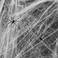 Halloween spider web - white - 20g