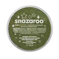 Face and body paint glossy green Snazaroo