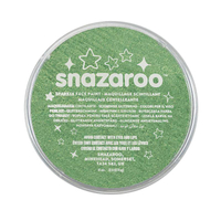 Face and body paint glossy light green Snazaroo