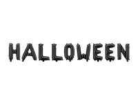 Halloween foil balloon - black 280x46 cm