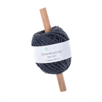 Jute cord dark anthracite 2 mm x 30 m