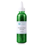 Glue glitter 120ml Dark Green