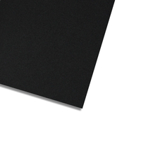 Black EVA foam, 10 mm, 80 kg/m3 - 50x50 cm