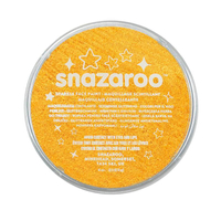 Face and body paint glossy yellow Snazaroo