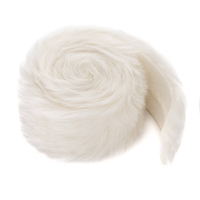 Fur on a roll 6cm x 2m cream