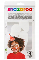 Tear Drop makeup sponges - 4pcs. - Snazaroo