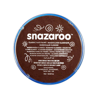 Snazaroo dark brown face and body paint